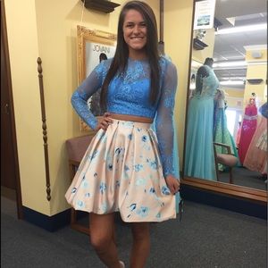 Sherri Hill Two Piece Short Dress